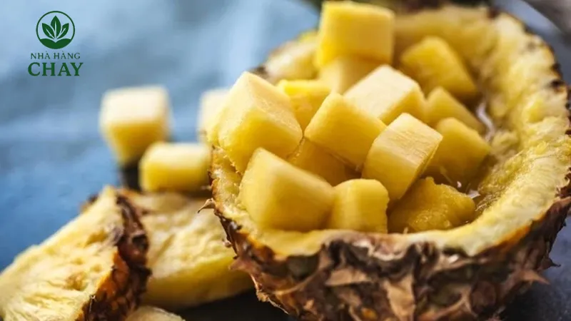 Nhóm lợi ích nổi bật của trái thơm với người ăn chay